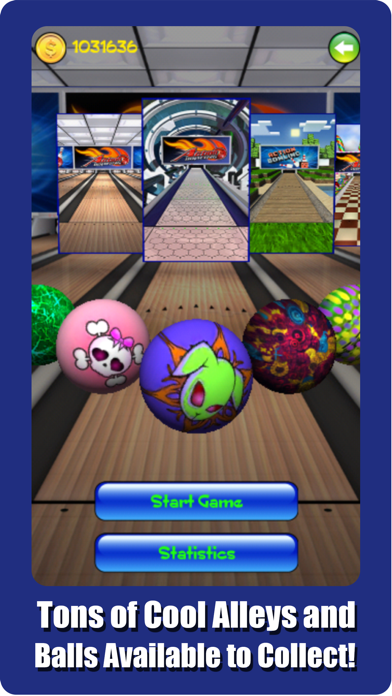 Screenshot from Action Bowling Classic