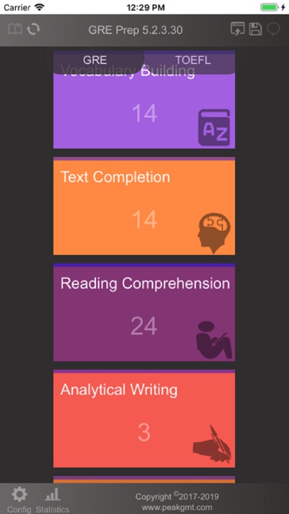 Practice 5 for GRE® Test