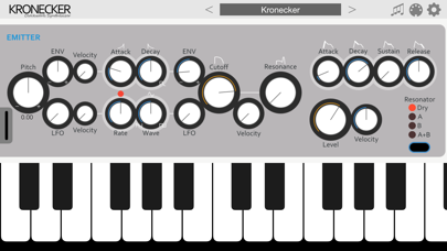 Kronecker - AUv3 Plug-in Synth screenshot 2