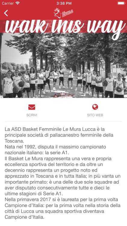 Basket Femminile Le Mura Lucca screenshot-4