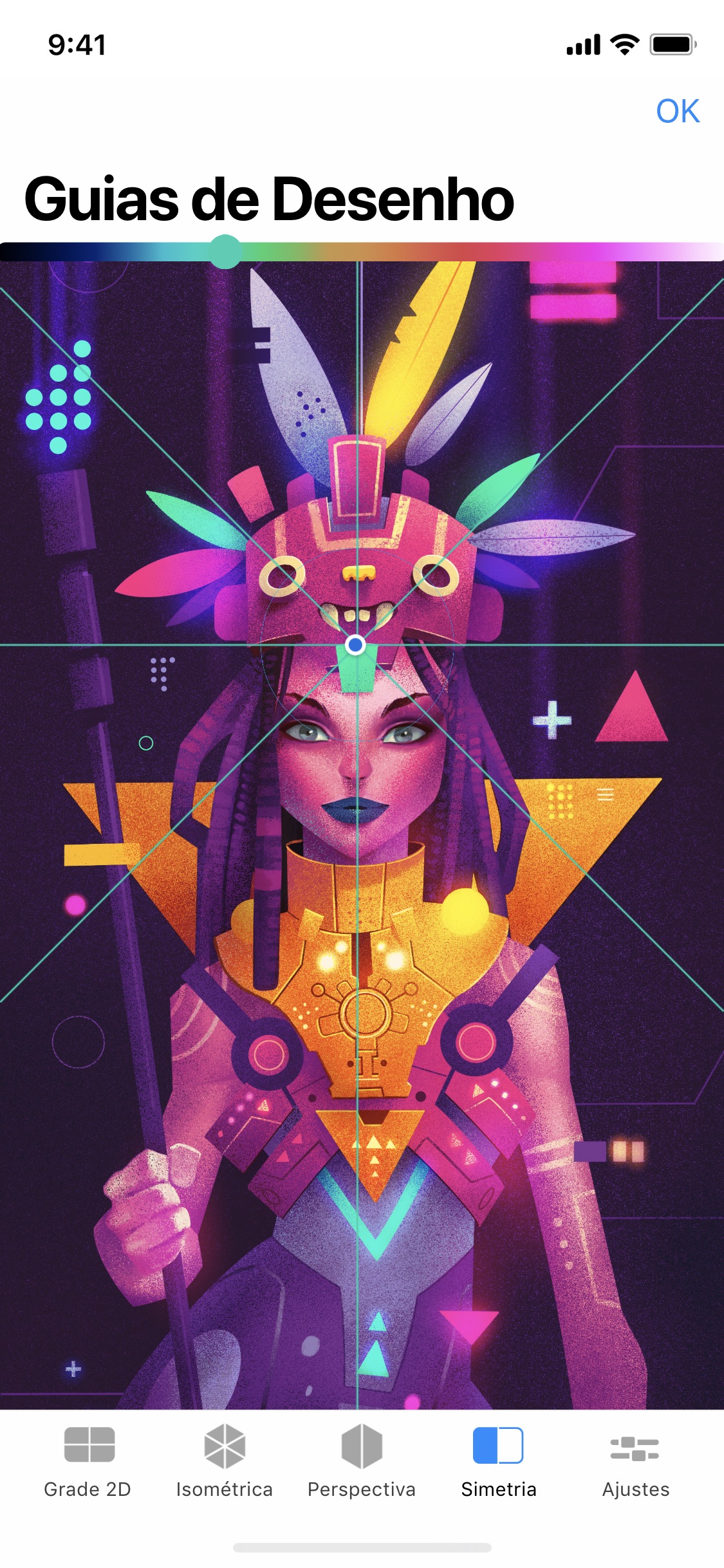 Screenshot do app Procreate Pocket
