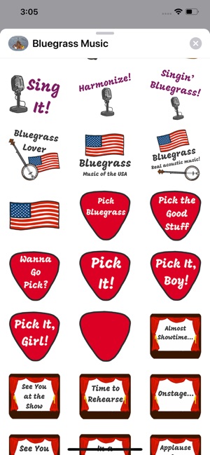 Bluegrass Music Stickers(圖4)-速報App