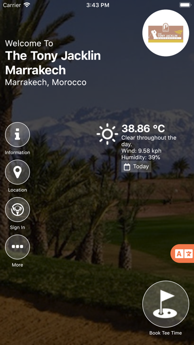 The Tony Jacklin Marrakech screenshot 2