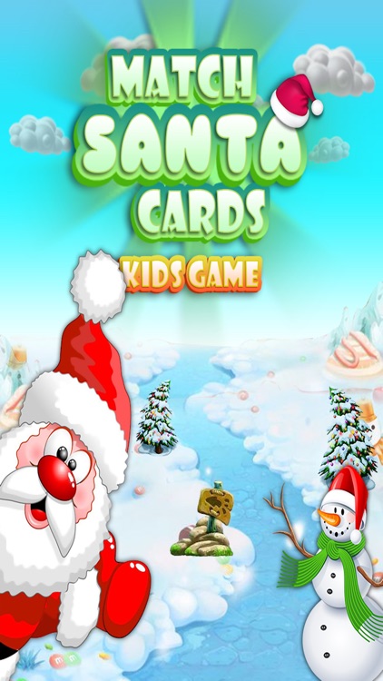 Match Santa Cards Game
