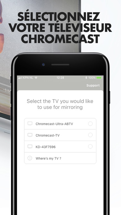 Mirror pour Chromecast Mirror pour Chromecast