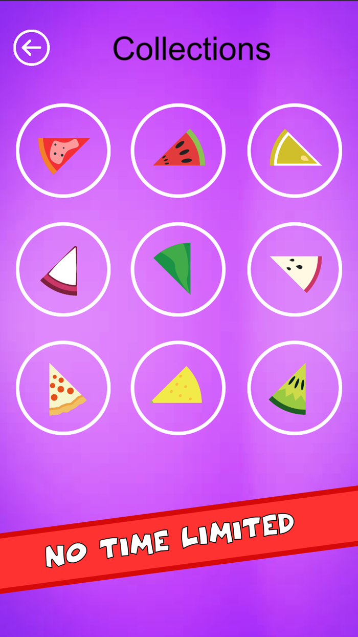 Fruit and Pizza Slice Puzzle