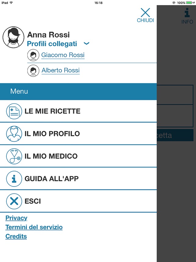 app per scaricare ricette mediche