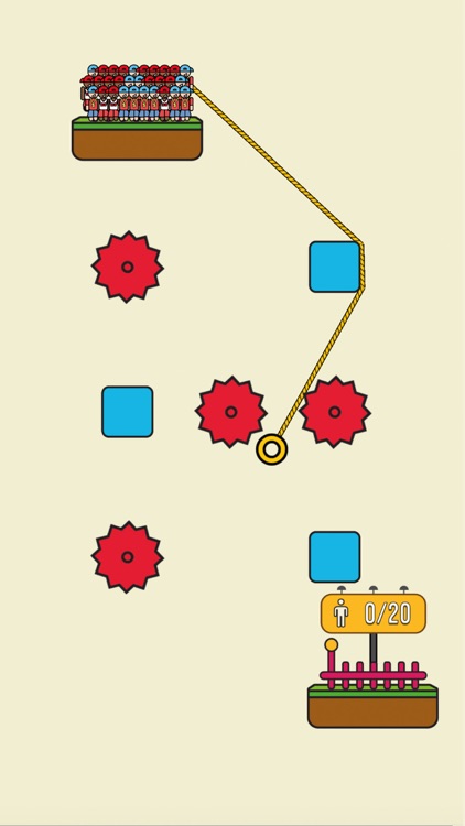 Rope Rescue! - Unique Puzzle