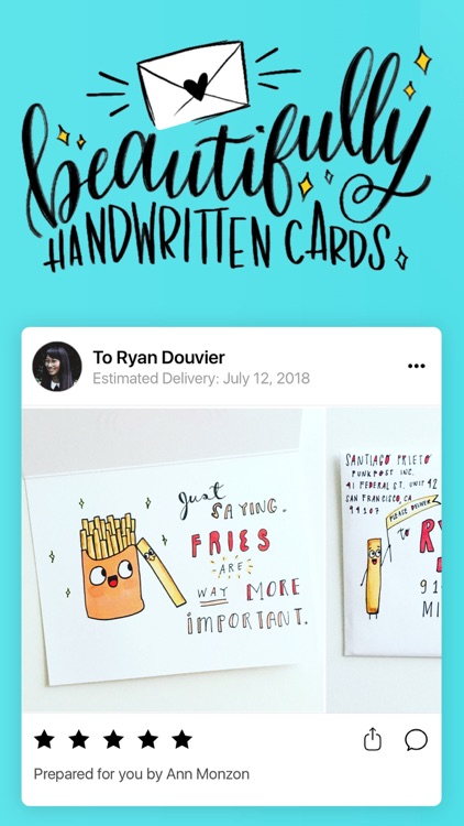 Punkpost - Handwritten Cards screenshot-0