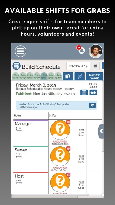 SHIFTR Employee Scheduling screenshot 3