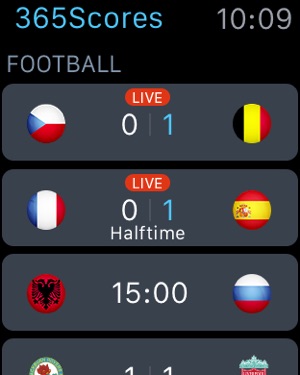 365scores ライブスコアとスポーツニュース をapp Storeで