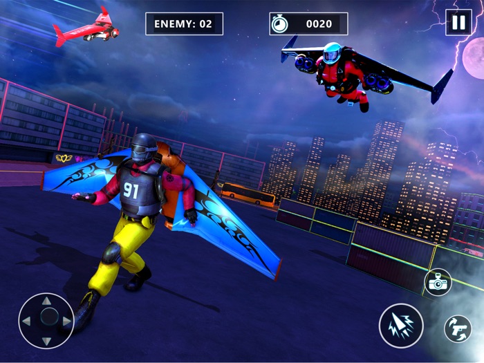 Jetpack City Criminal Fighter