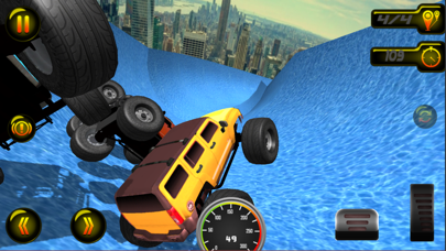 Monster Truck Race : Aquapark screenshot 3