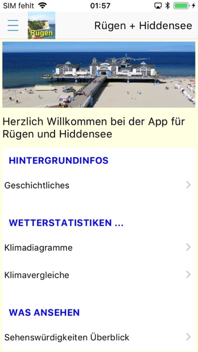 How to cancel & delete Rügen + Hiddensee Urlaubs App from iphone & ipad 1