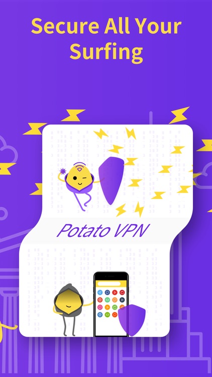 VPN PotatoVPN -Fast WiFi Proxy screenshot-3