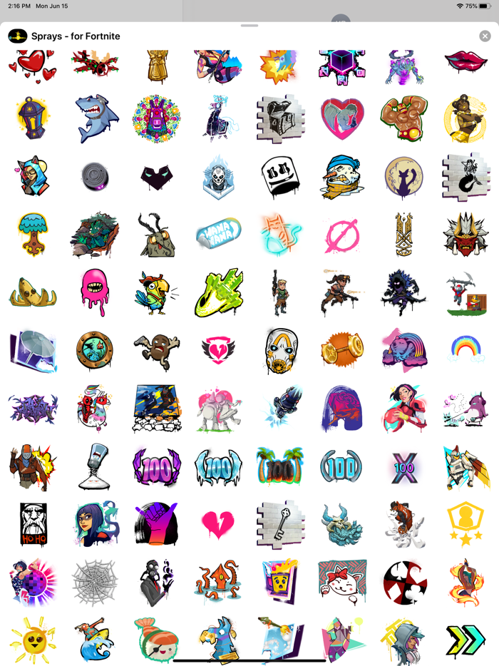 Sprays - for Fortnite