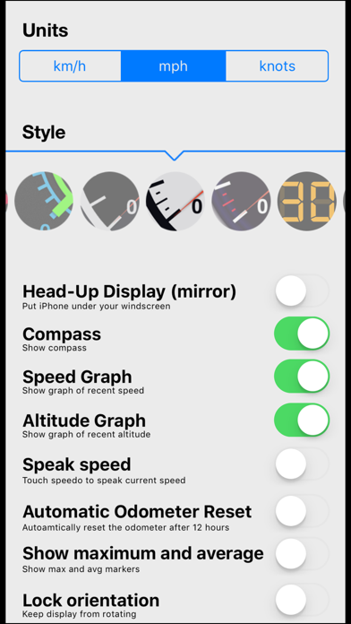 Speedometer Speed Box App iphone images