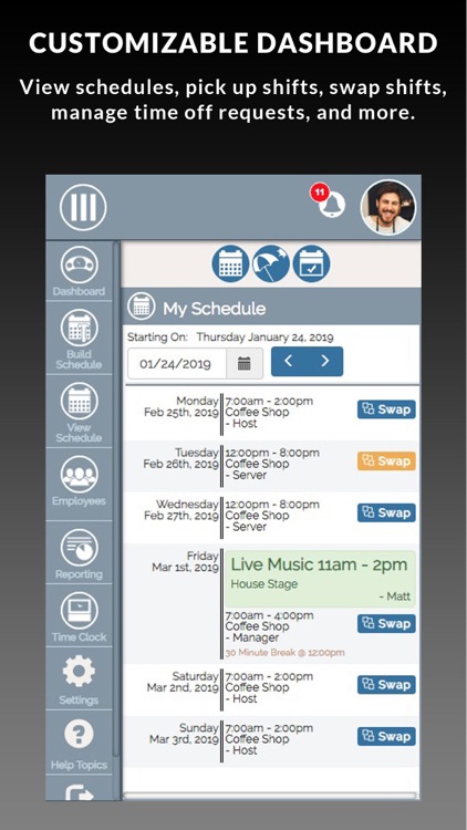 SHIFTR Employee Scheduling screenshot-6
