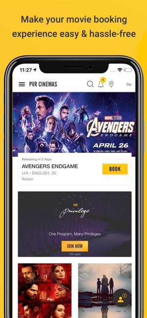 PVR Cinemas - Movie Tickets