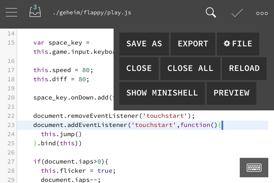 GoCoEdit - Code & Text Editor screenshot 4