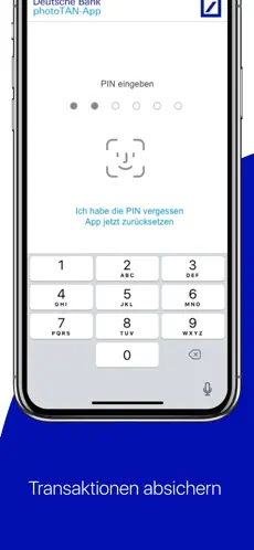 Screenshot 6 Deutsche Bank photoTAN iphone