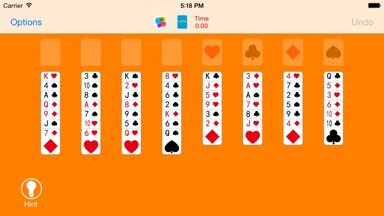 Classical FreeCell Solitaire