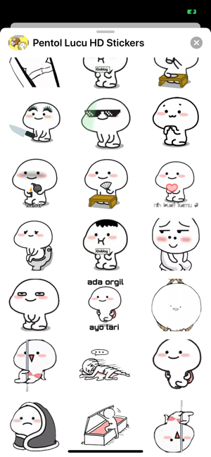 Top Pentol Lucu Stickers HD(圖2)-速報App