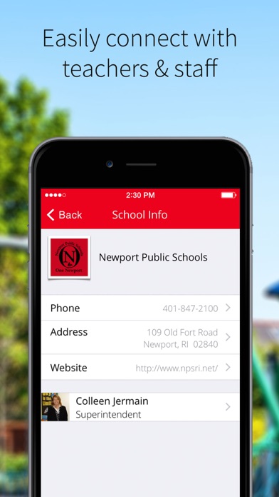 Newport Public Schools screenshot 2