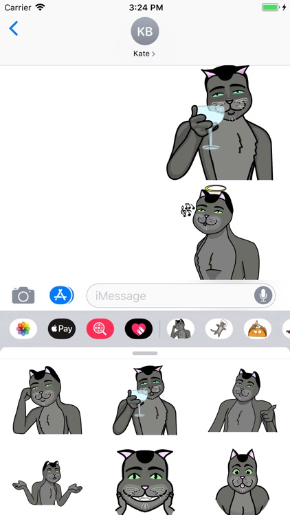 Sexy Cat Sticker Pack