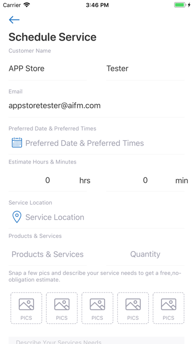 AI-FM Customer App screenshot 3