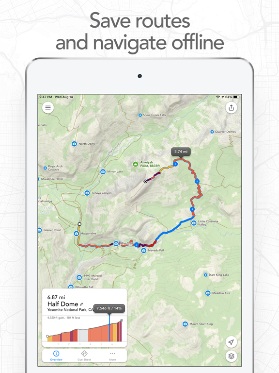 Footpath Route Planner - Running / Cycling / Hiking Maps screenshot