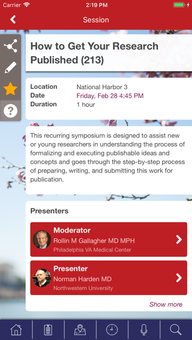 AAPM Meetings screenshot 3