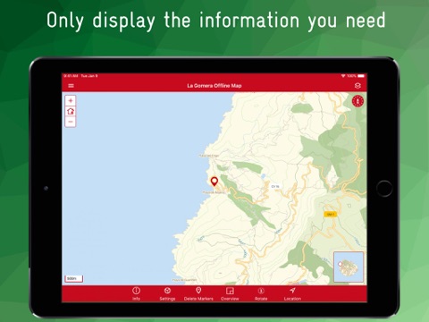 La Gomera Offline Map screenshot 4