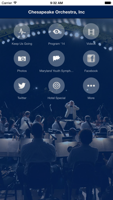 How to cancel & delete Chesapeake Orchestra from iphone & ipad 2