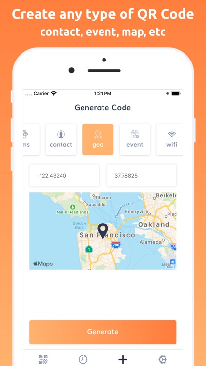 QR Codes Reader and Generator