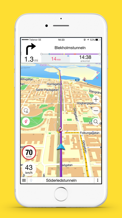 Eniro Navigation - Offline GPS screenshot 5