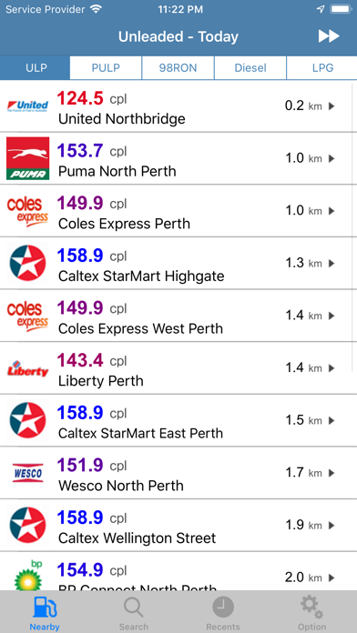 Fuel Price for WA screenshot 4