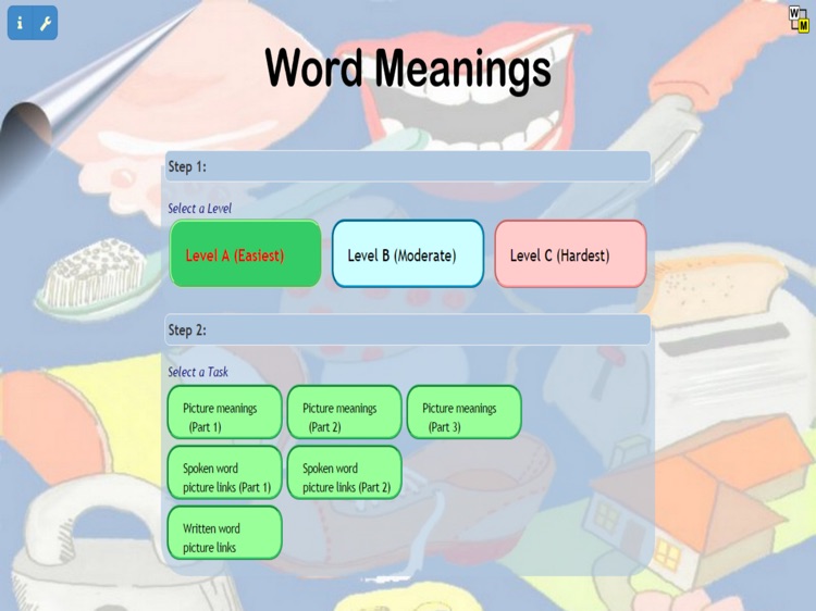 Word Meanings for iPad