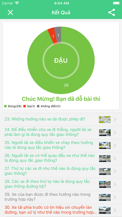 Ôn Thi Giấy Phép Lái Xe (Mới) screenshot 3