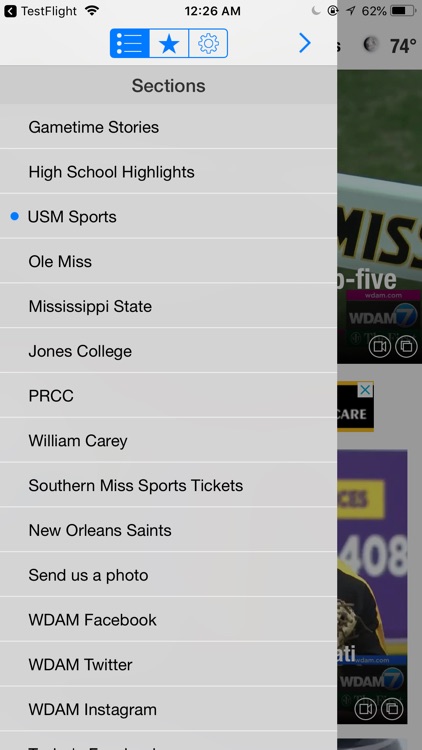 WDAM 7 Gametime
