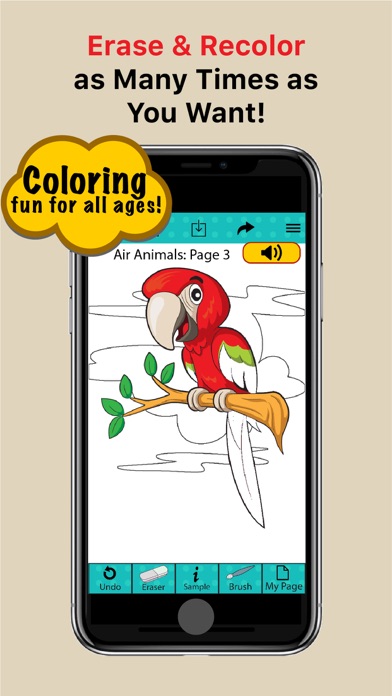 How to cancel & delete Color Air & Water Animals from iphone & ipad 4