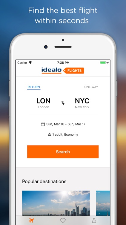 idealo flights: cheap tickets