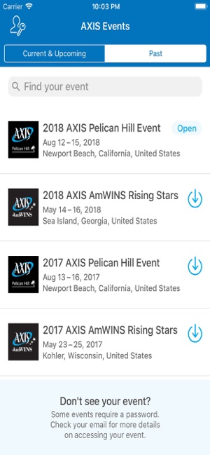 AXIS Events