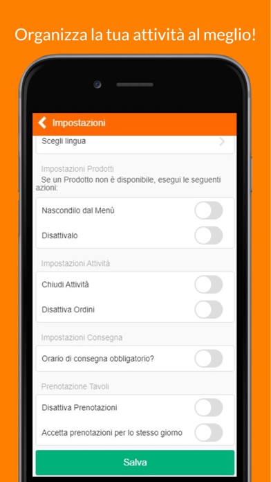 SpeedFork - App Fornitore screenshot 4