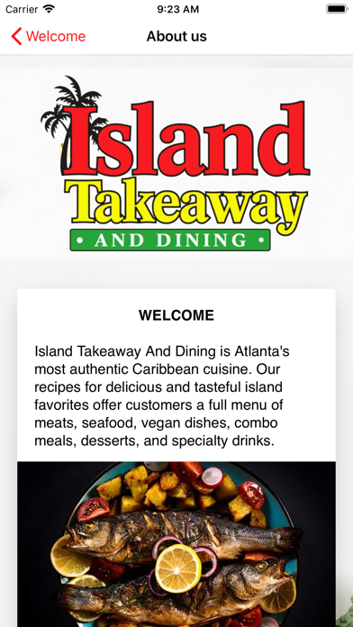 Island Takeaway & Dining ATL screenshot 3