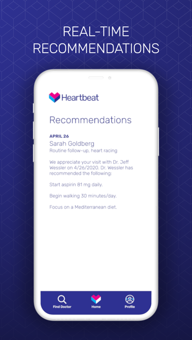 Heartbeat Health - Heart App screenshot 4