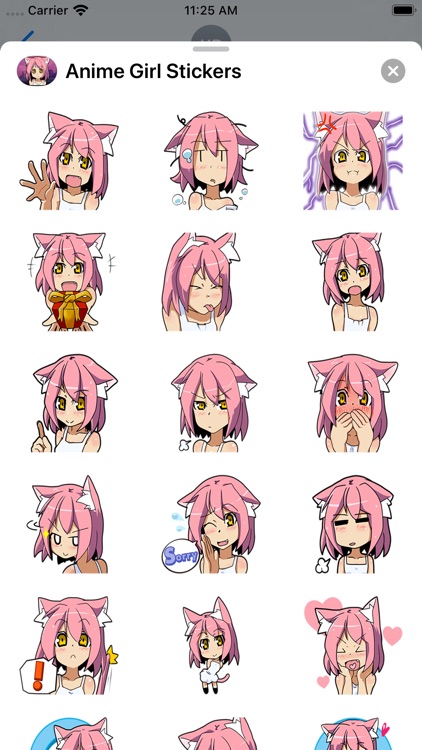 Anime Girl Sticker