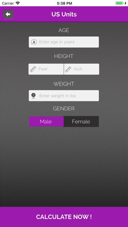 Practical BMI Calculator