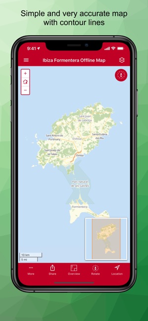 Ibiza Formentera Offline Map