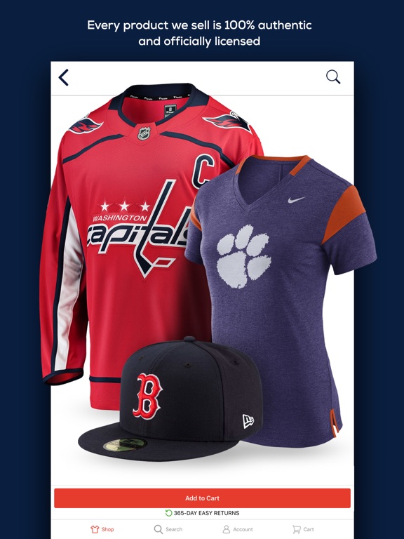 Fanatics – Shop for Jerseys, Hats and Sports Gear from your Favorite Teams screenshot